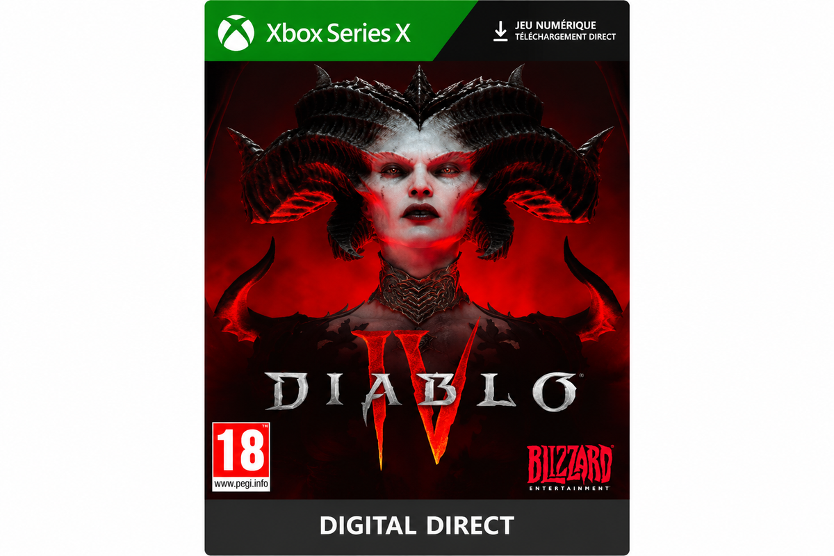 Illustration Diablo IV Digital Direct — jeu numérique sans disque