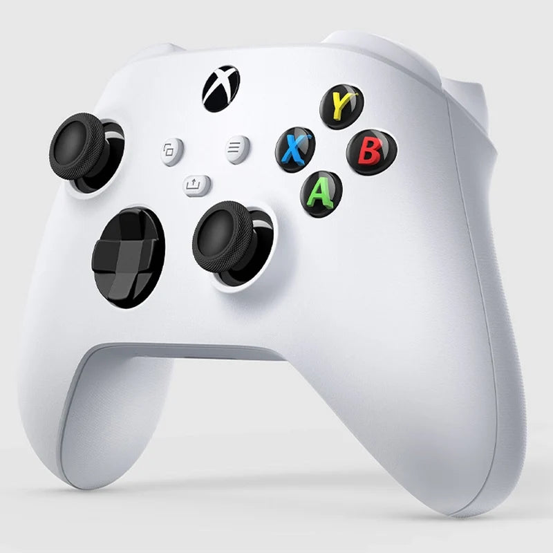 Manette Xbox blanche – vue trois quarts