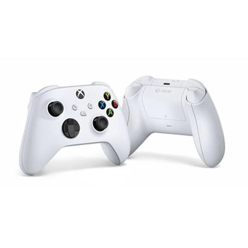 Manette Xbox blanche – vues avant et arrière