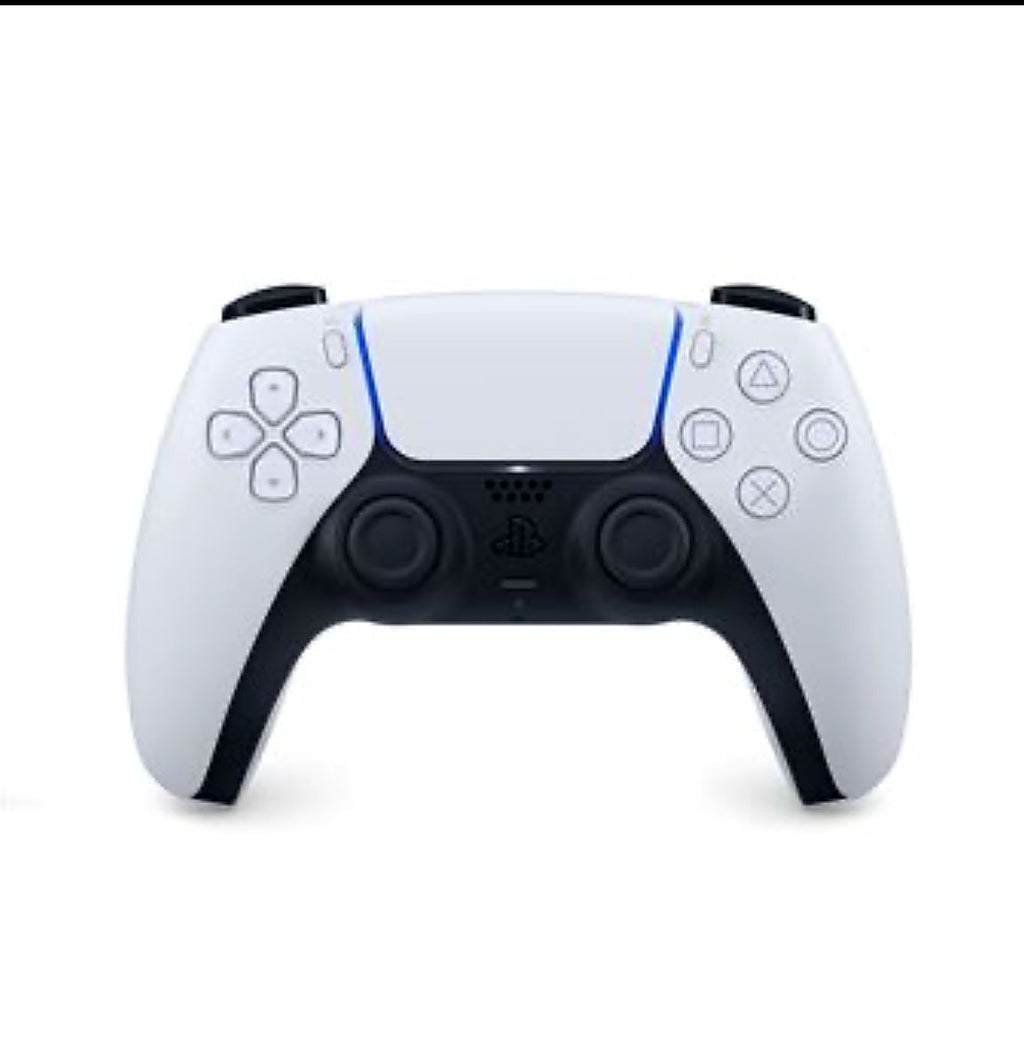 Manette sans fil Sony DualSense – Blanc – PS5 et PC – photographie d'origine retouchée 1
