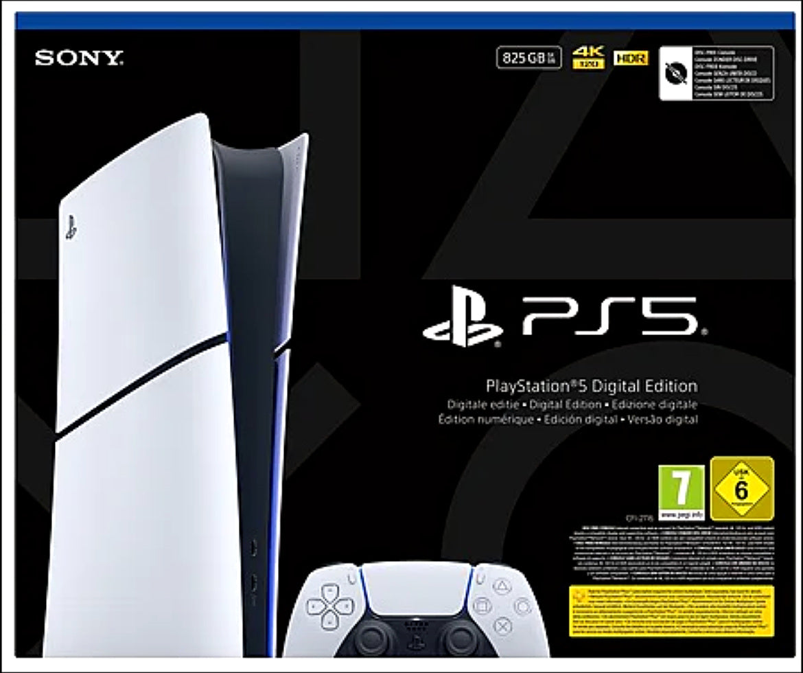 PS5 digital – photographie originale améliorée 5