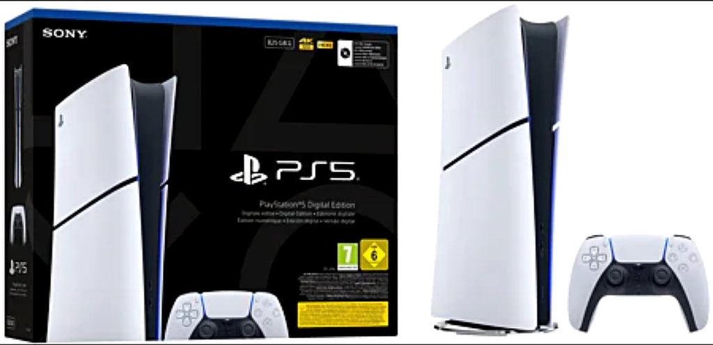 PS5 digital – photographie originale améliorée 4