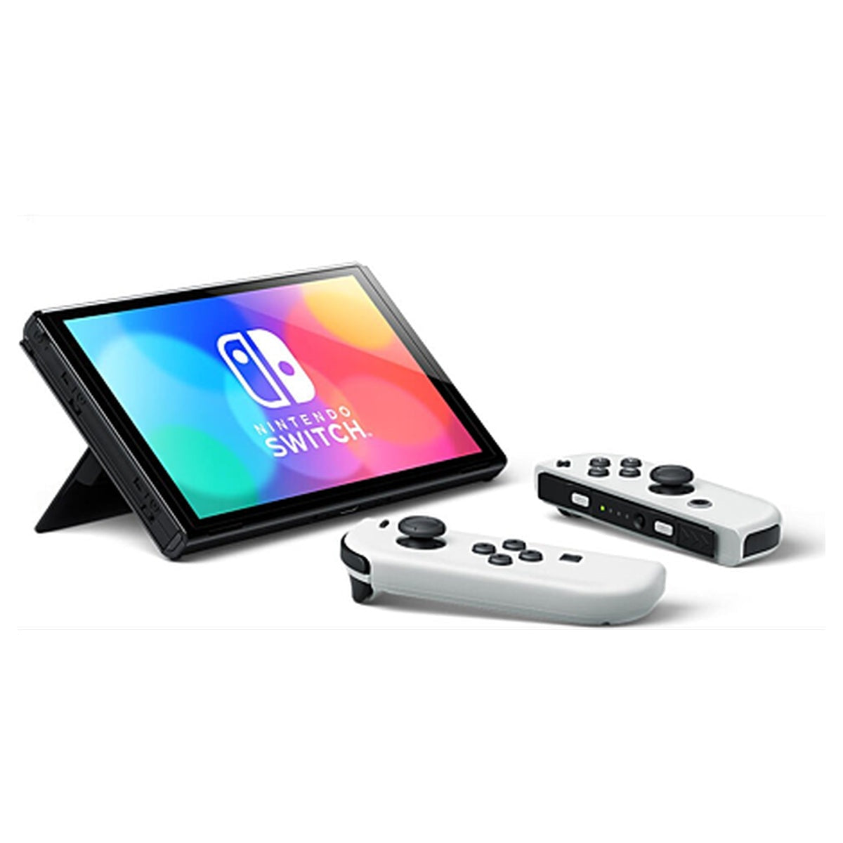 Nintendo Switch OLED blanche – visuel 3 recadré sans bandes noires